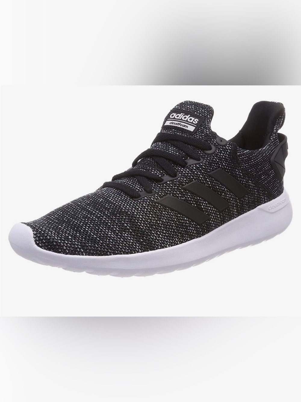 Adidas Lite Racer BYD in Black and White.
